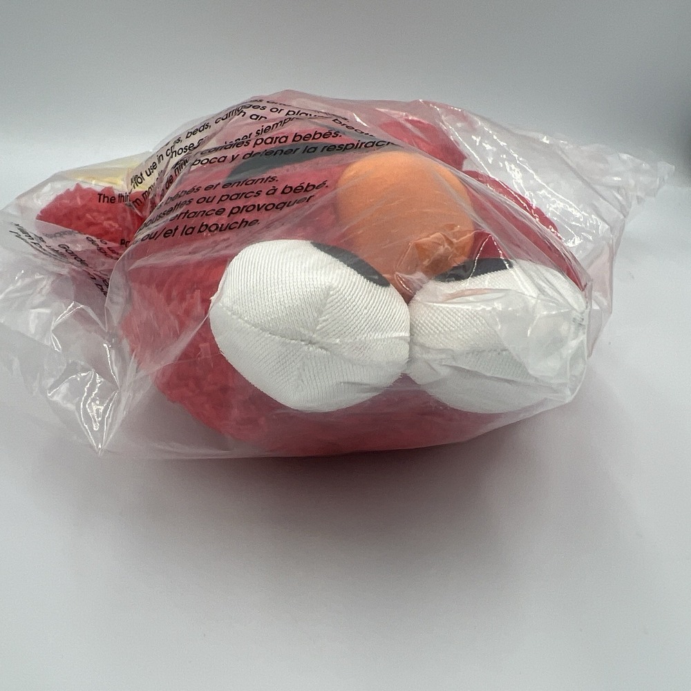 Sesame Street Take Along‎ Elmo Soft Toy Plush 13" New With Tags And In Bag - Picture 7 of 11